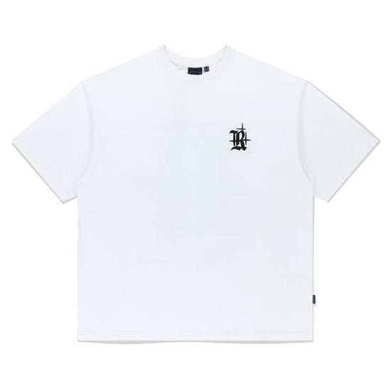 SHINING BOLD LOGO TEE SHIRT WHITE