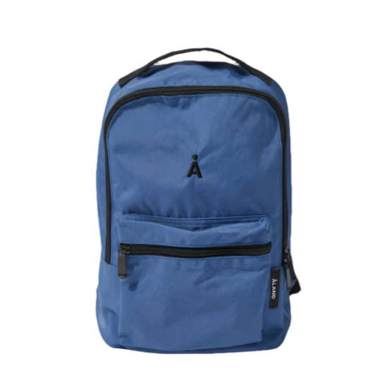 ALAND A LOGO BACKPACK BLUE