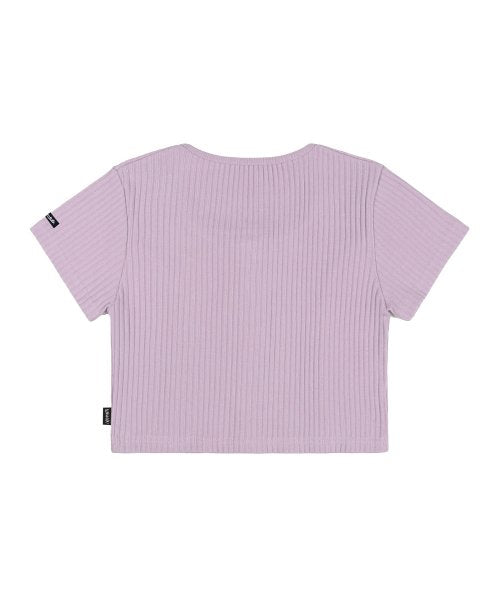 BELLEZA SQUARE NECK ZIP-UP LILAC