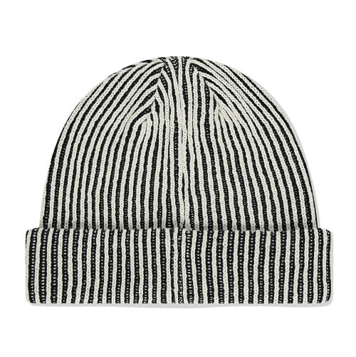 CONTRAST BEANIE IVORY