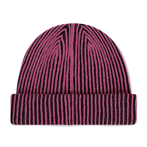 CONTRAST BEANIE PINK
