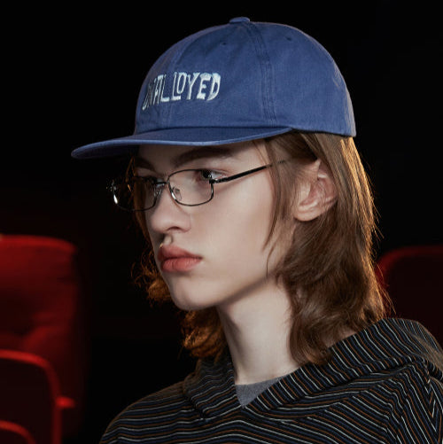 SNOW LOGO CAP BLUE