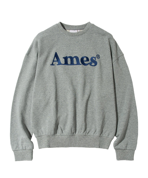 BASIC LOGO SWEATSHIRT O GREY