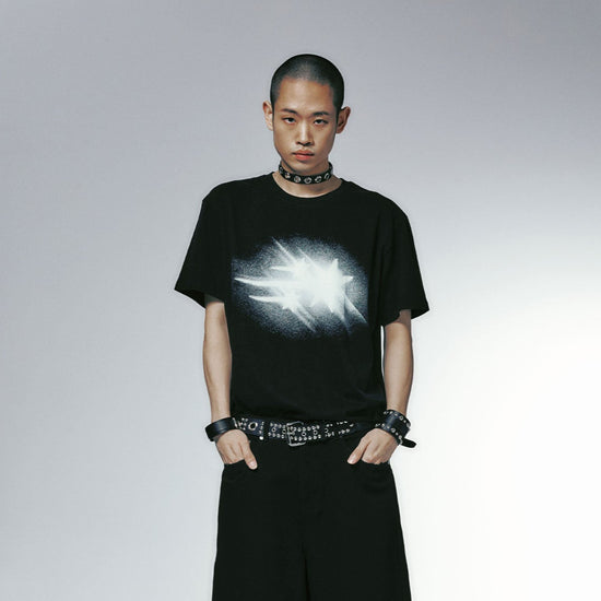 MOVING SYMBOL TEE BLACK