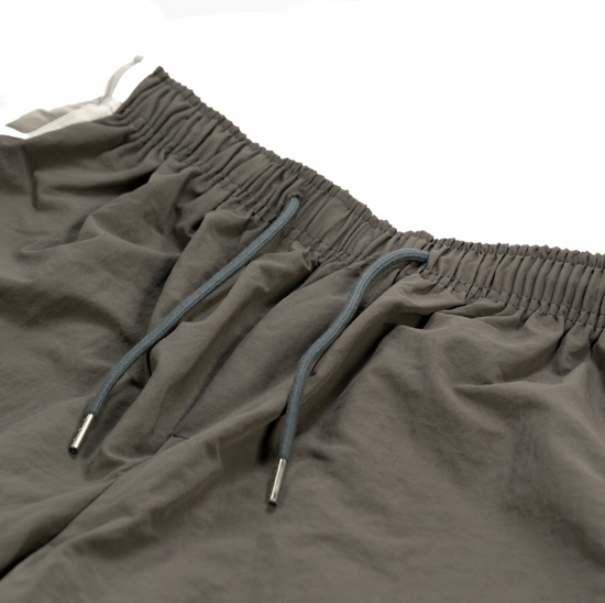 MEN'S NYLON TRACK PANTS CHARCOAL