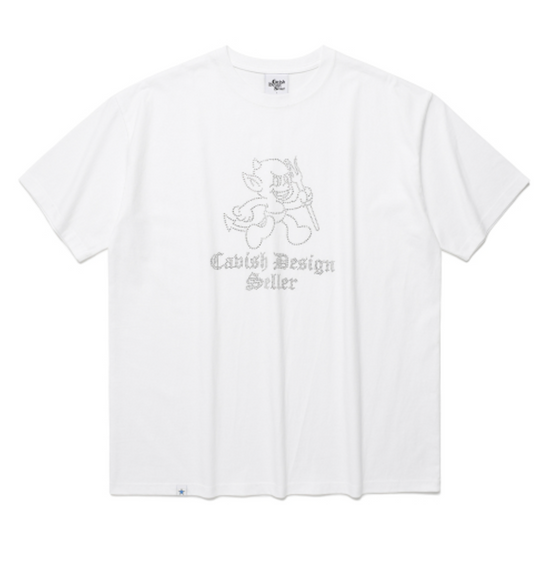 HOTFIX DEVIL SS TEE WHITE