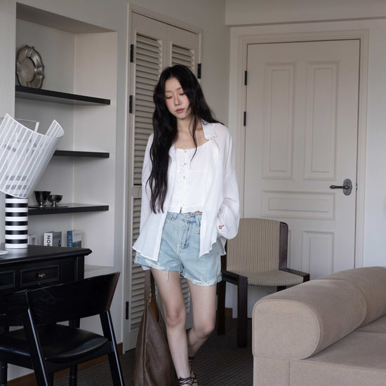 PURE BREATH SHIRT IVORY