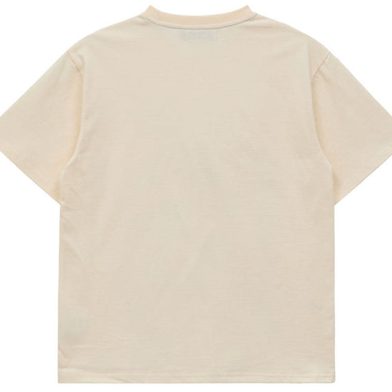 MALTESE FACE HALF SLEEVE TSHIRTS IVORY