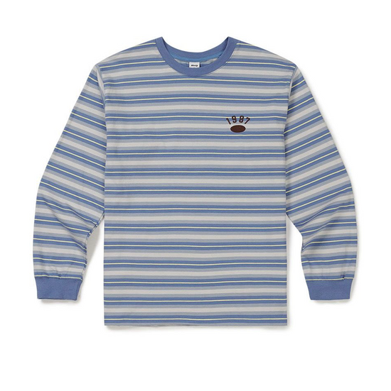 MCA STRIPE LSV-T BLUE