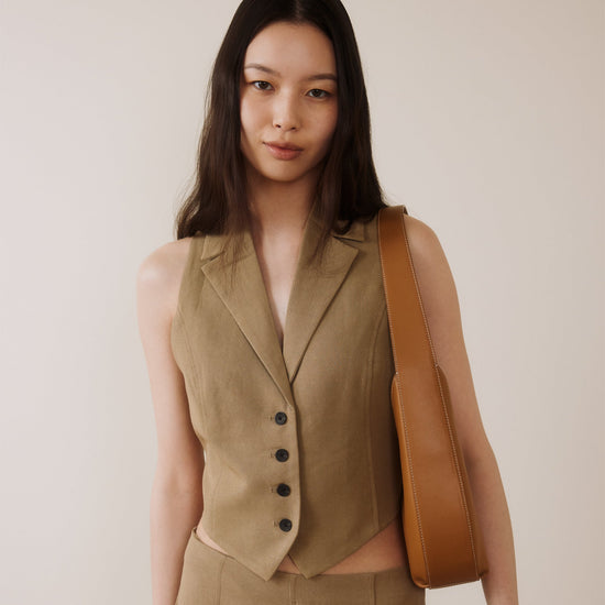 PANIER HOBO BAG BROWN