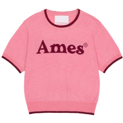 BASIC LOGO KNIT PINK