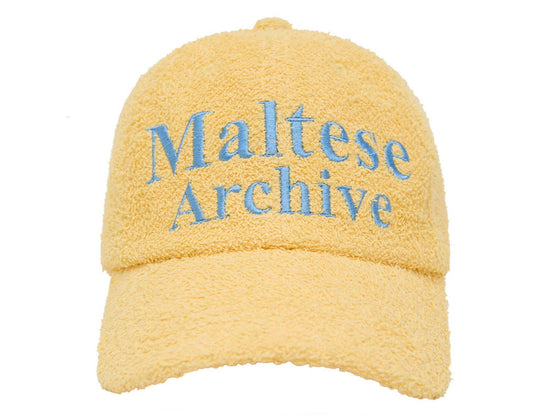 MALTESE ARCHIVE TERRY BALL CAP YELLOW