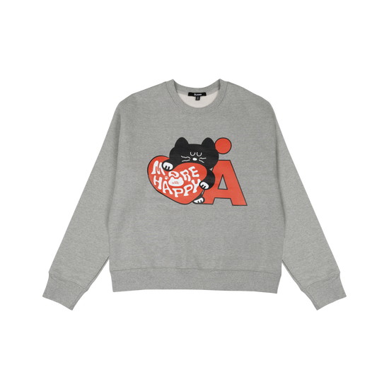 ALAND X ROMANE MOGRY LOGO MTM MELANGE GREY