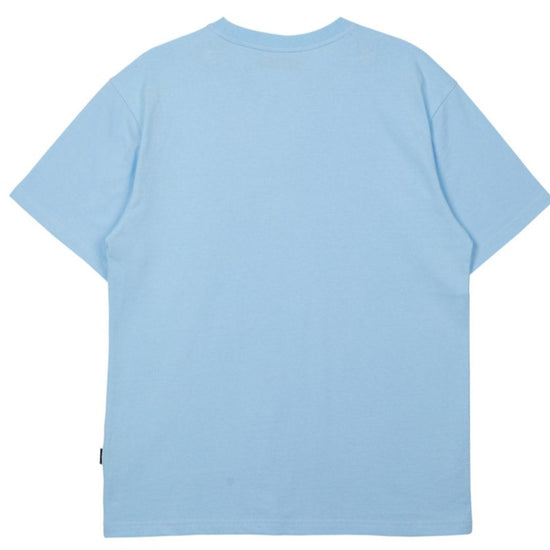 WK 3D LOGO HALF SLEEVE TSHIRTS SKYBLUE