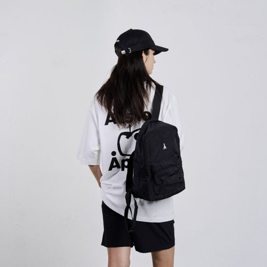 ALAND A LOGO BACKPACK BLACK
