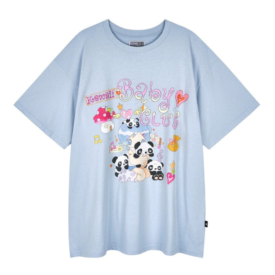 YB X OLIWA OVER-FIT T-SHIRT_2408 LIGHT BLUE