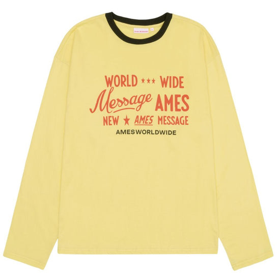 WORLD STAR LS TEE YELLOW