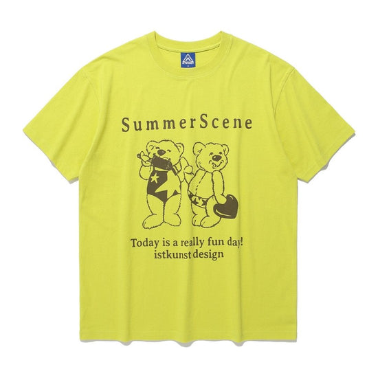 FUNDAY TEE LIME YELLOW