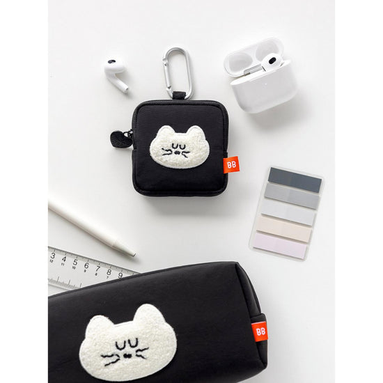 MOGRY HUG AIRPODS POUCH BLACK
