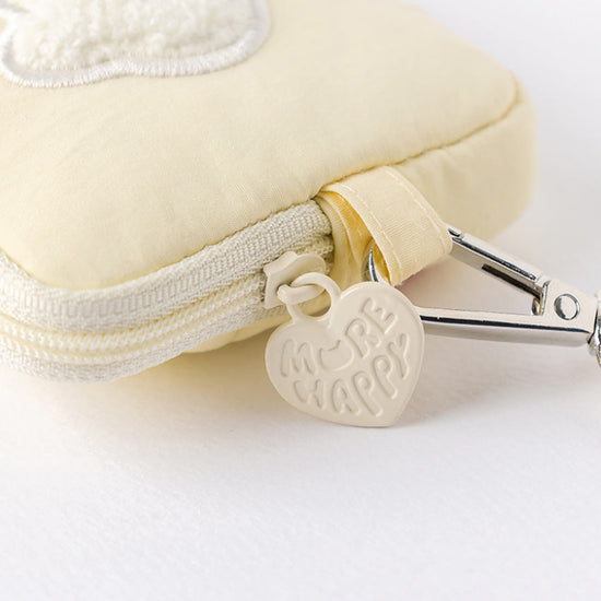MOGRY HUG CARD WALLET IVORY