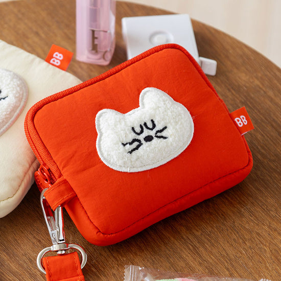 MOGRY HUG CARD WALLET RED