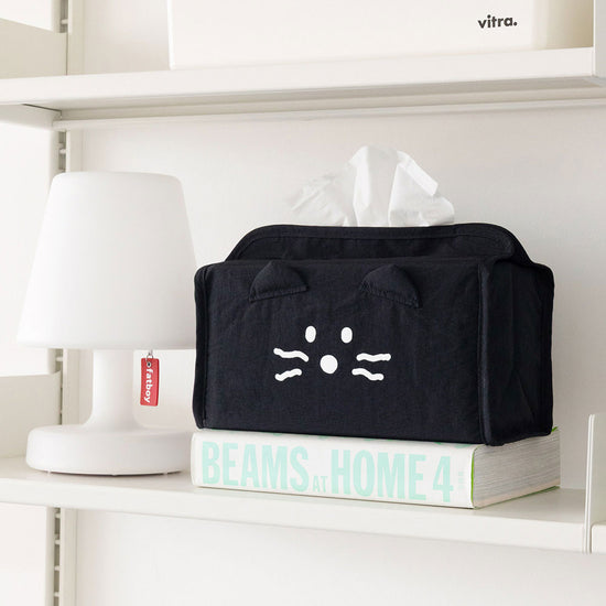 KITTY TISSUE CASE BLACK