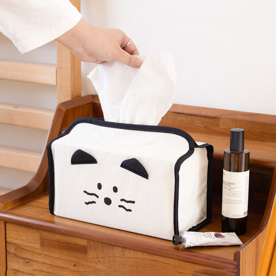 KITTY TISSUE CASE IVORY