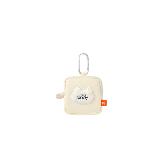 MOGRY HUG AIRPODS POUCH IVORY