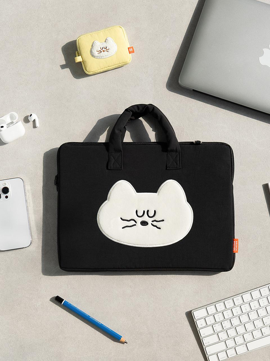 MOGRY HUG LAPTOP POUCH 13 TYPE BLACK