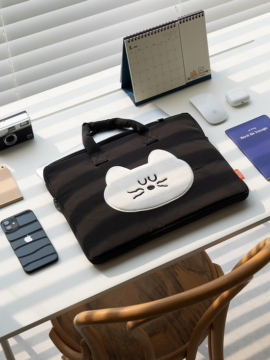MOGRY HUG LAPTOP POUCH 13 TYPE BLACK