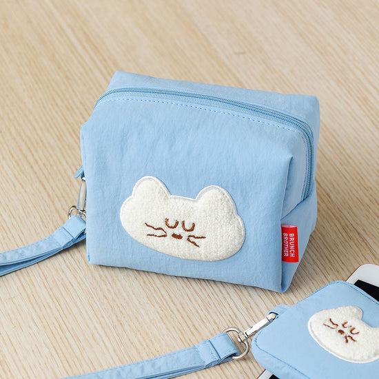 MOGRY HUG POUCH SKYBLUE