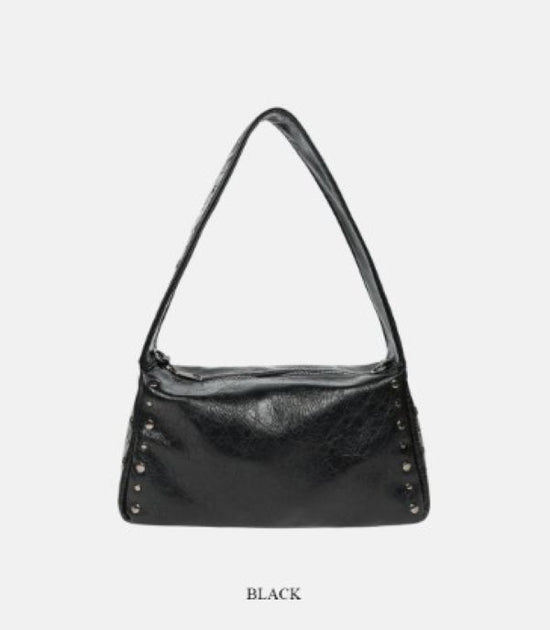 MINIMAL RIVET ACCENT BAG BLACK