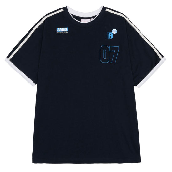 SPORTY NUMBER TEE NAVY