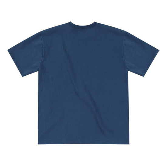 BLURRY LOGO T-SHIRT BLUE