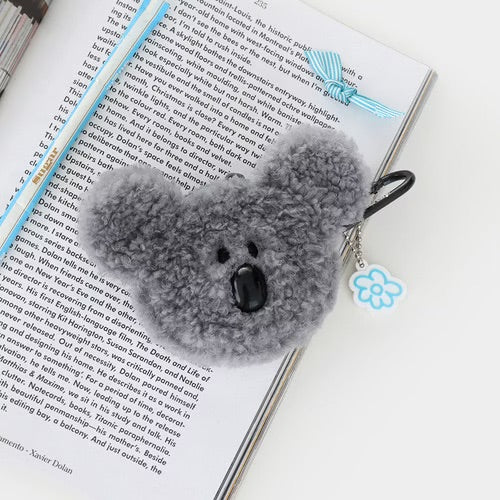 LITTLE PAPER BOUCLE AIRPODS POUCH COCO