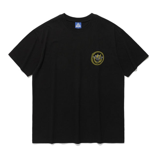 LOGO&SMILEY TEE BLACK