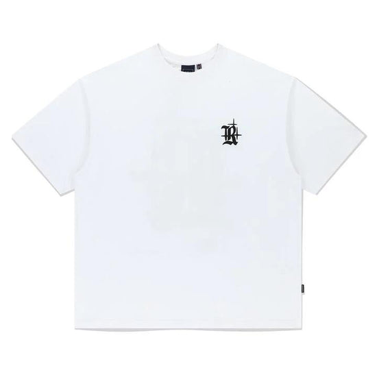 SHINING BOLD LOGO TEE SHIRT WHITE