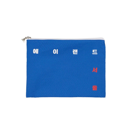 ALAND X SEOUL POUCH BLUE