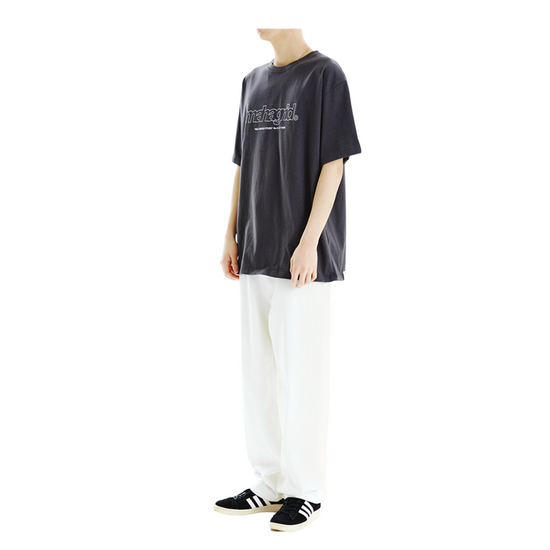 THIRD LOGO TEE CHARCOAL