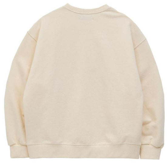 WK 3D LOGO SWEATSHIRTS IVORY