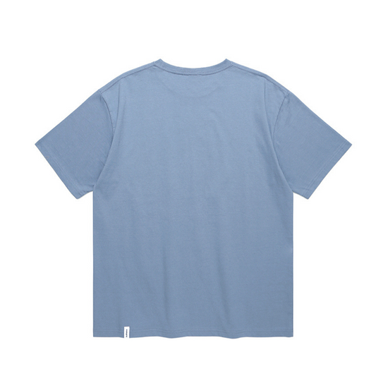 THIRD LOGO TEE LIGHT BLUE