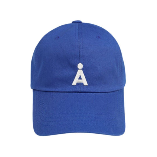 ALAND A LOGO BASEBALL CAP BLUE