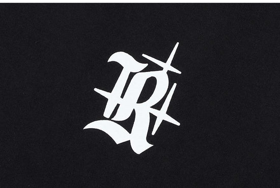 SHINING BOLD LOGO TEE SHIRT BLACK