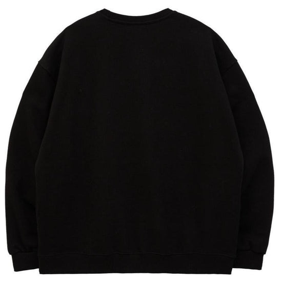 WK 3D LOGO SWEATSHIRTS BLACK