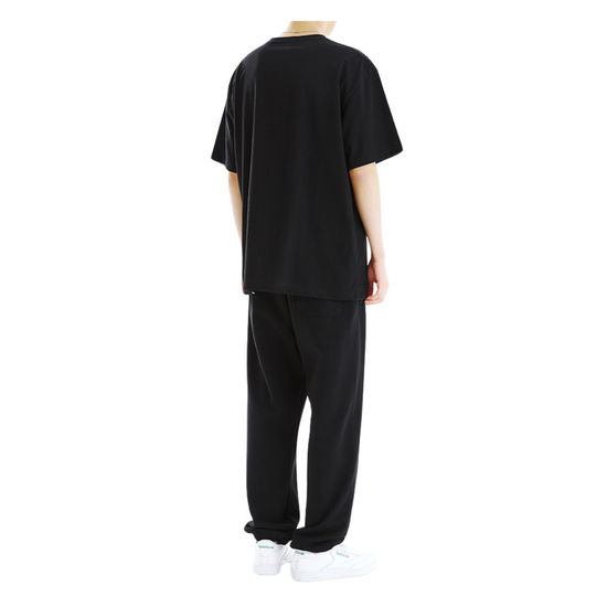 VARSITY LOGO TEE BLACK