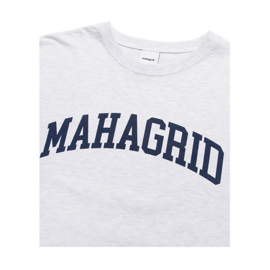 VARSITY LOGO TEE LIGHT GREY