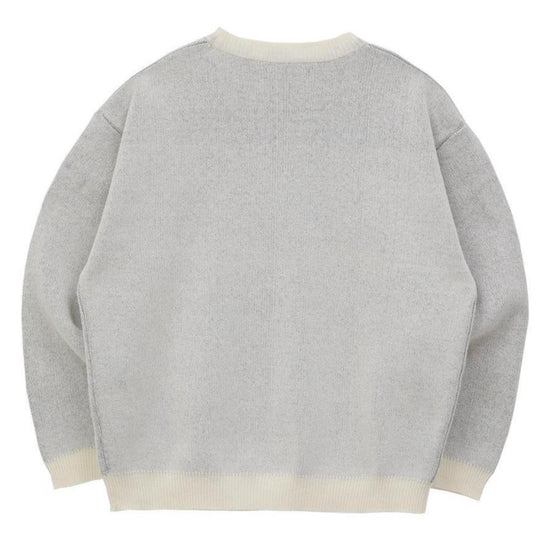 WK 3D LOGO KNIT IVORY