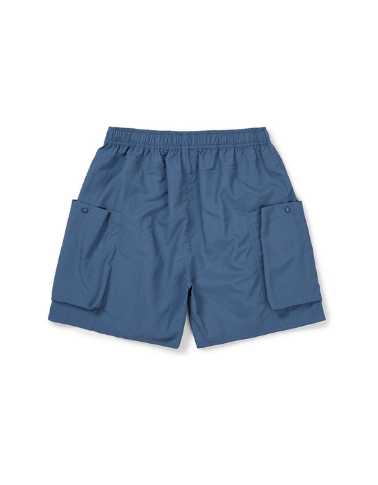 BIG POCKET CARGO SHORTS (BLUE)