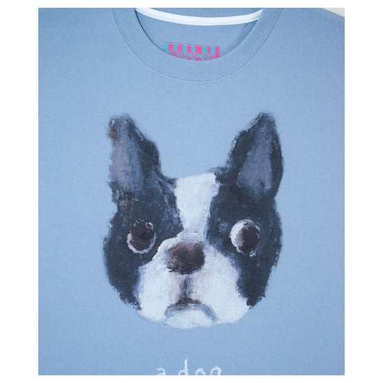 A DOG SHORT SLEEVE SKY BLUE