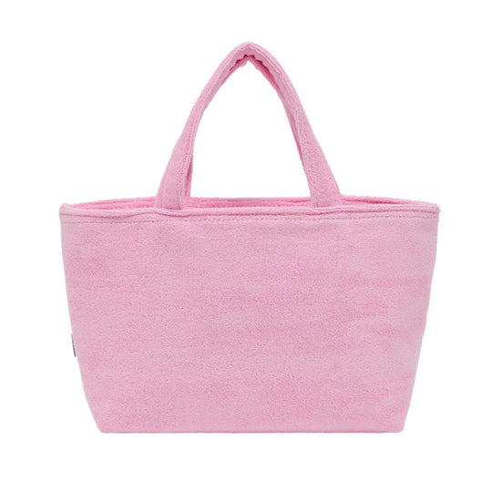 BON VOYAGE TERRY SMALL TOTE BAG PINK